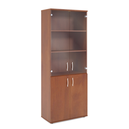 Vysoká skriňa Impress 74 x 37 x 190 cm, tmavý orech