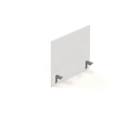 Paraván Visio 70 x 1,8 x 49 cm, biela