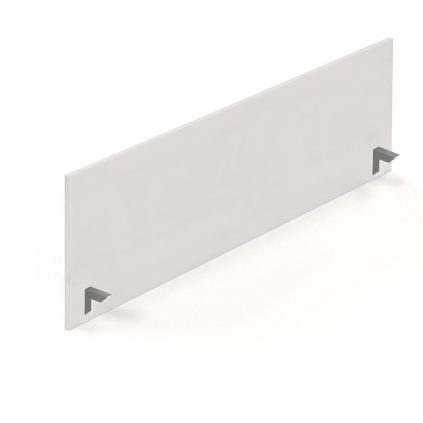 Paraván Visio 160 x 1,8 x 49 cm, biela