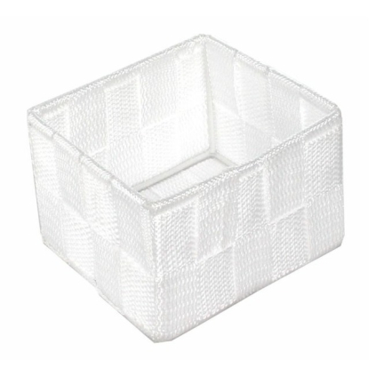 Úložný organizér Compactor TEX 12 x 12 x 7 cm, biela