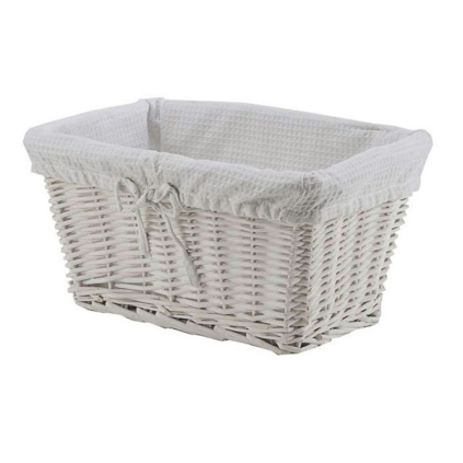 Úložný košík Compactor Toledo 38 x 25 x 20 cm, biela