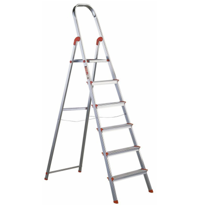 Hliníkové schody Unica - 6 stupňov, hliník