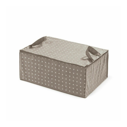 Úložný box na perinu 70 x 50 x 30 cm, hnedá