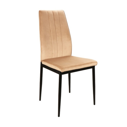 Jedálenská stolička Atom Velvet, béžová