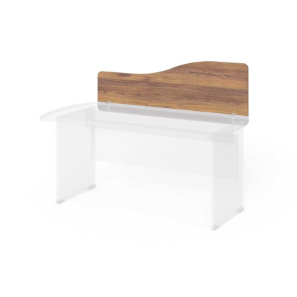 Paraván Manager 140 x 1,8 x 49,7 cm, orech warmia
