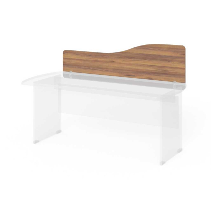 Paraván Manager 160 x 1,8 x 49,7 cm, orech warmia