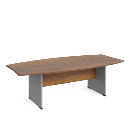 Rokovací stôl Manager 240 x 120 cm, orech warmia / sivá
