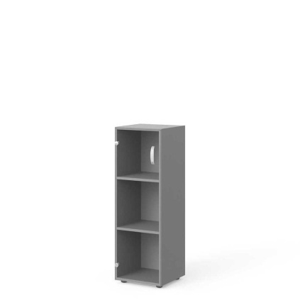 Stredná skriňa Manager 39,9 x 42,2 x 119,5 cm, ľavá, sivá
