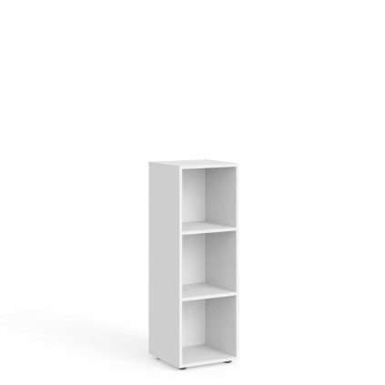 Stredná skriňa Manager 39,9 x 40,4 x 119,5 cm, biela