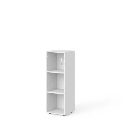 Stredná skriňa Manager 39,9 x 42,2 x 119,5 cm, ľavá, biela