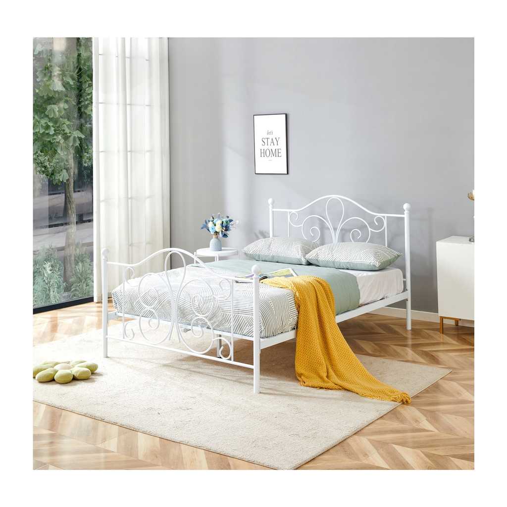 Halmar Posteľ Adaline 140 x 200 cm, biela