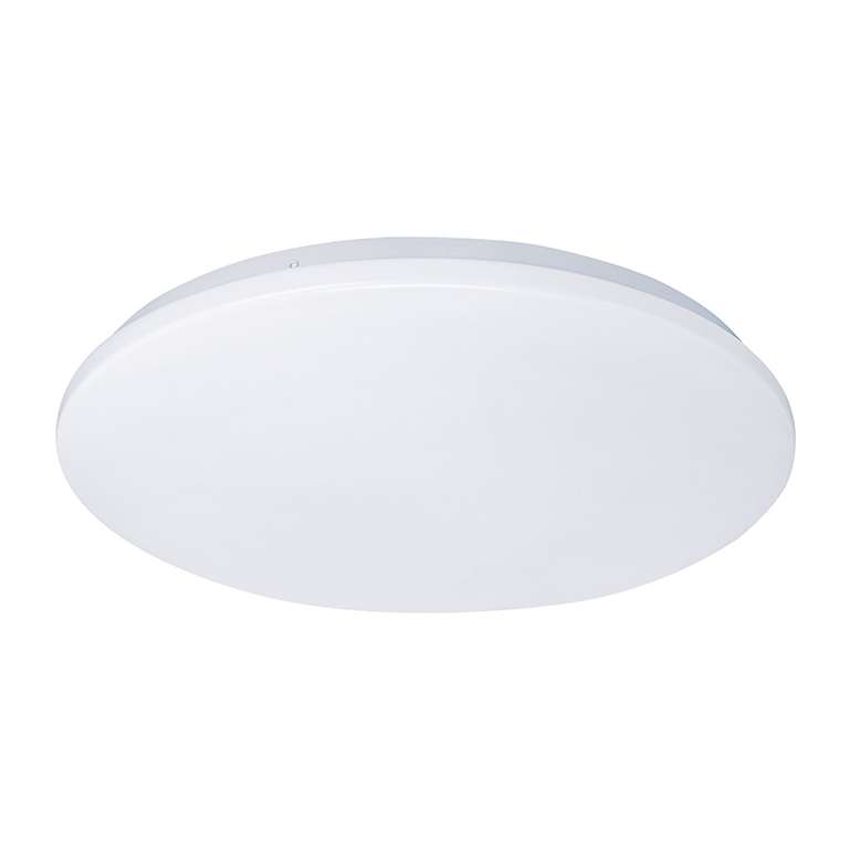 Solight LED stropné svetlo Plain 3000 K - priemer 26 cm, biela