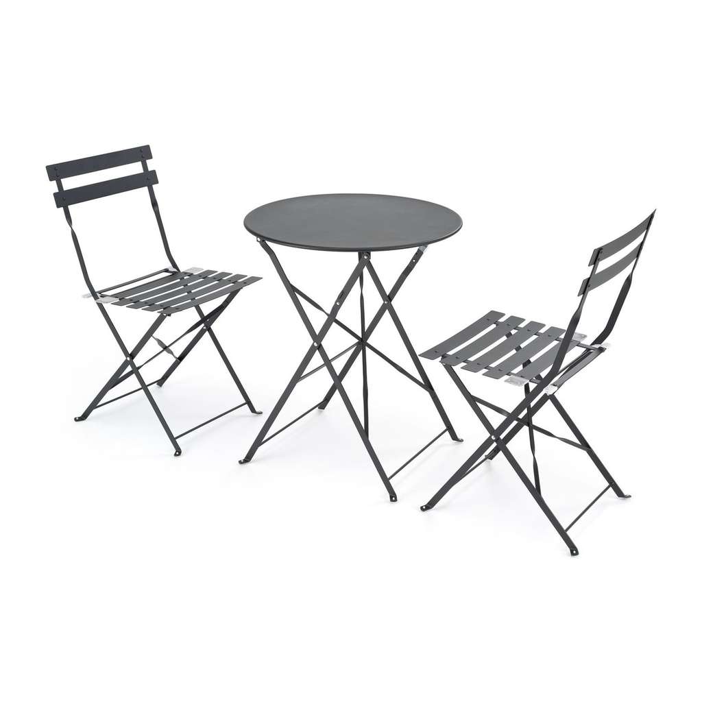 Halmar Balkónový set Perivoli, čierna