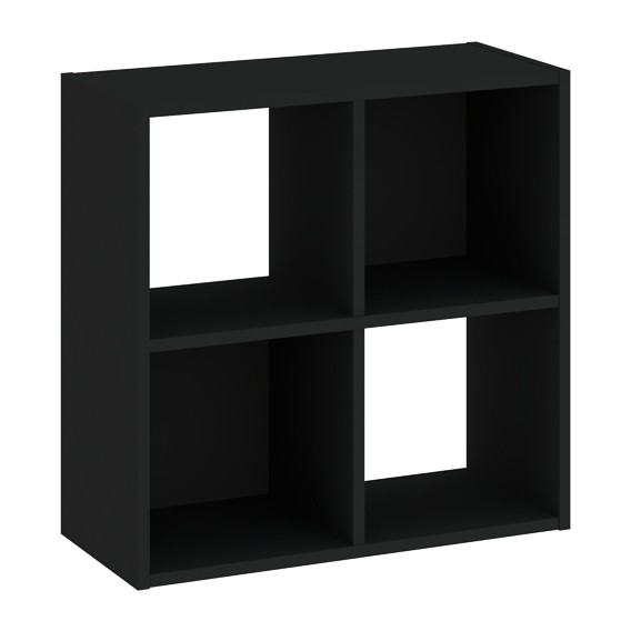 Rauman Regál Sinde 2x2, čierna