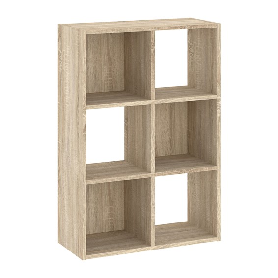 Rauman Regál Sinde 2x3, dub sonoma