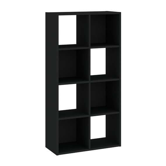 Rauman Regál Sinde 2x4, čierna