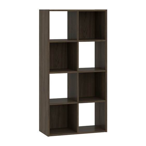 Rauman Regál Sinde 2x4, tmavý orech