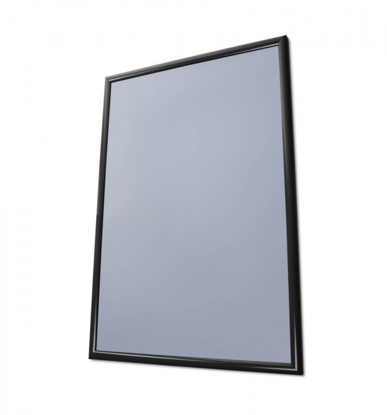Jansen Display Klaprám A1, ostrý roh, profil 25 mm, čierna
