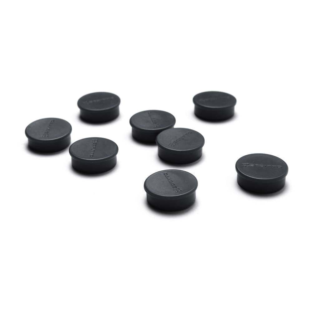 Jansen Display Sada magnetov priemer 20 mm, 8 ks, čierna