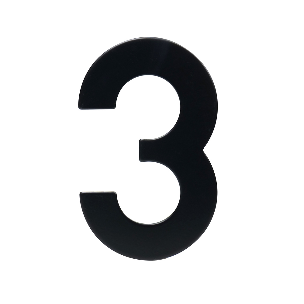 Richter Czech s.r.o. Domové číslo "3", RN.95L, čierna