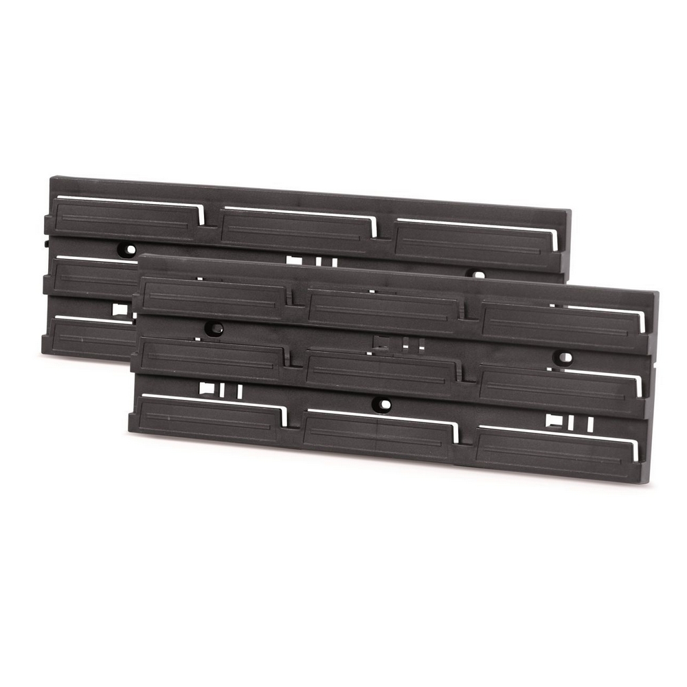 Prosperplast s.r.o. Montážny panel 38,6 × 1,8 × 13 cm (2 ks), čierna