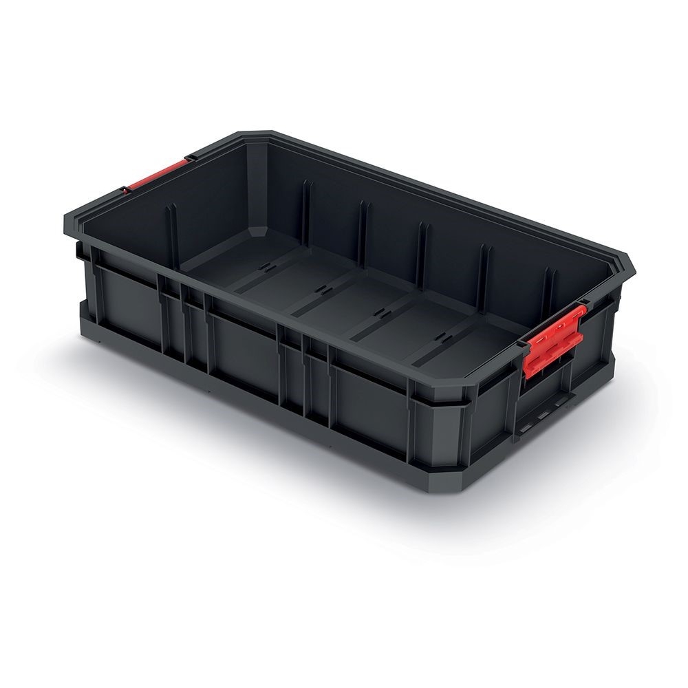 Prosperplast s.r.o. Prepravný box C, 52 × 32,7 × 12,5 cm, čierna