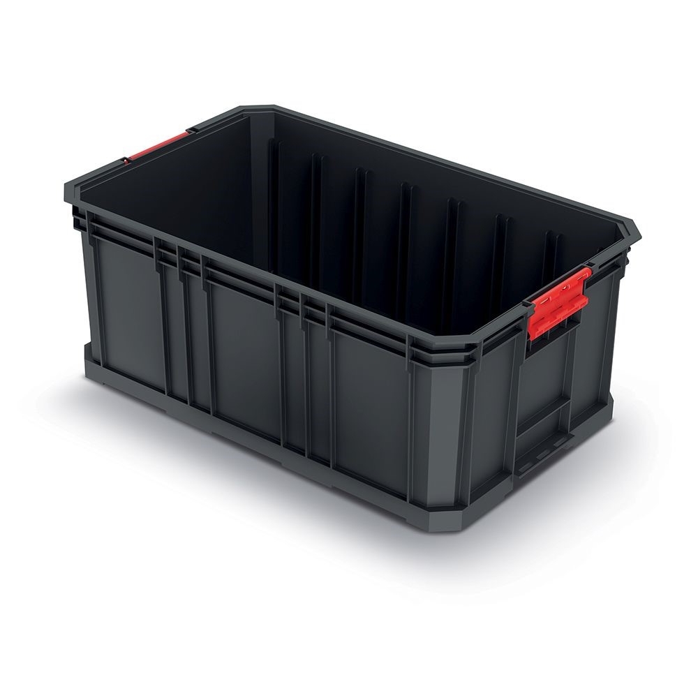 Prosperplast s.r.o. Prepravný box C, 52 × 32,9 × 21 cm, čierna
