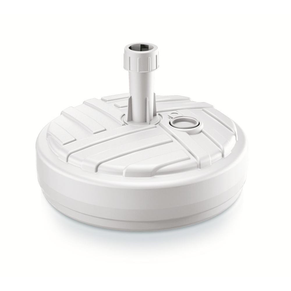 Prosperplast s.r.o. Podstavec pod slnečník, priemer 39 cm, biela