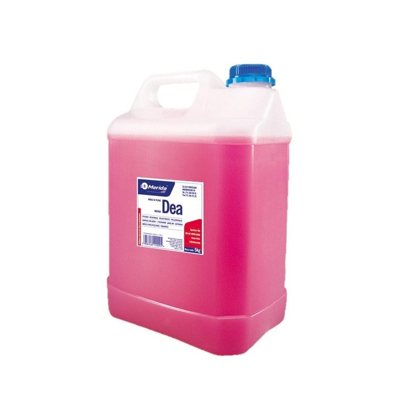 Merida Tekuté mydlo DEA 5 kg, ružová