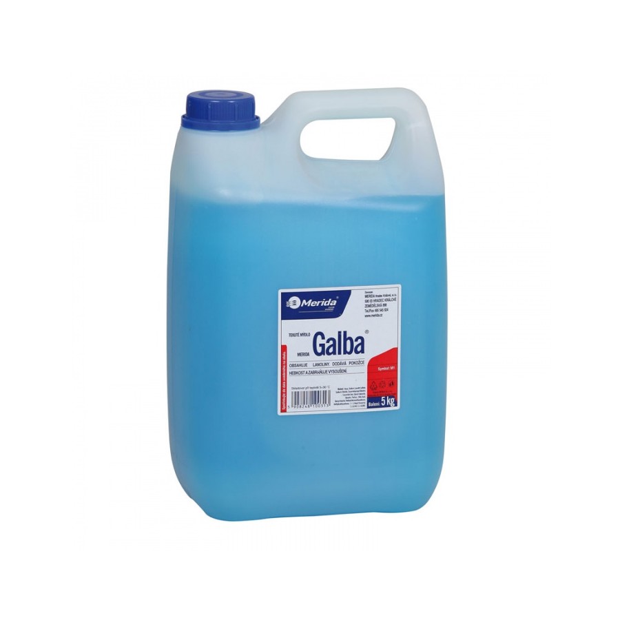 Merida Tekuté mydlo GALBA 5 kg, modrá