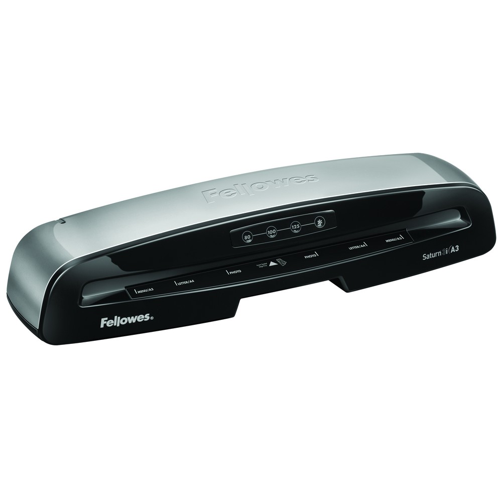 PALA Laminátor Fellowes SATURN3i A3, čierna / strieborná