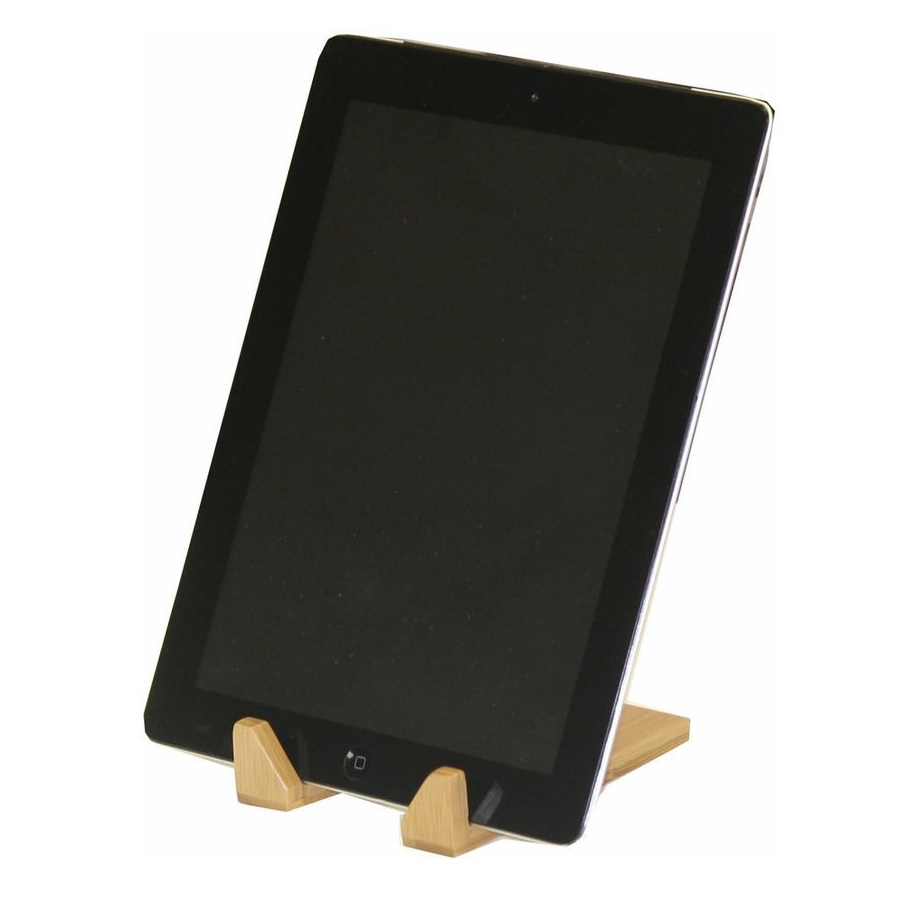 Nikaro Držiak na tablet Compactor Bamboo, prírodné drevo