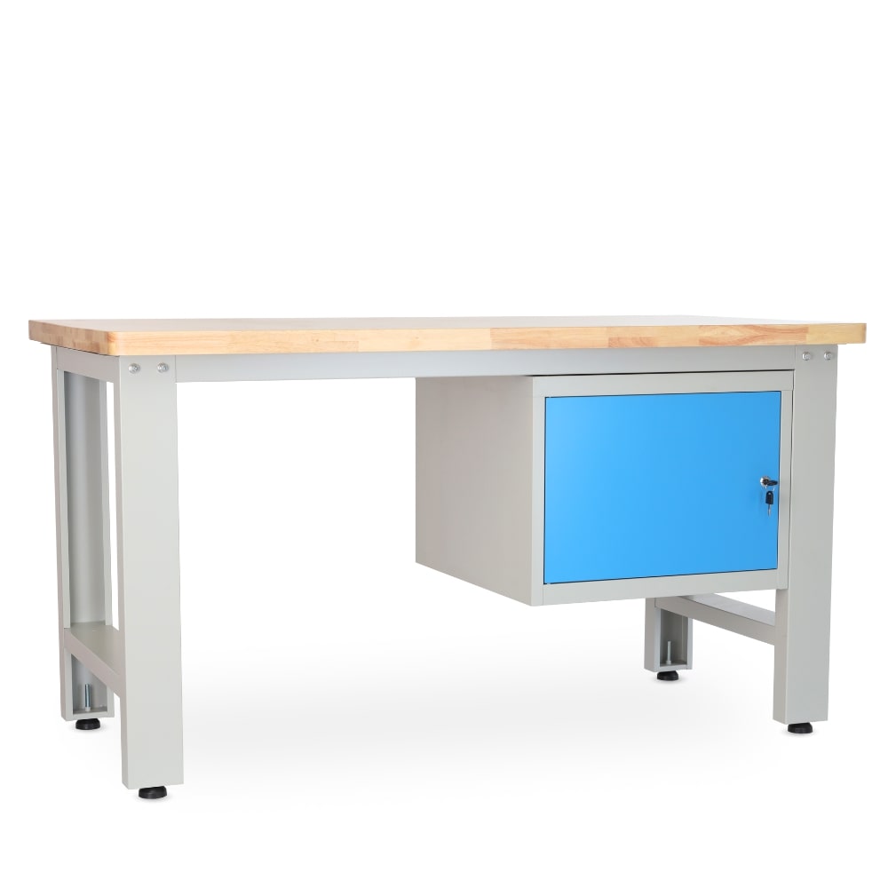 Rauman Dielenský stôl Solid OAK-01, 150 cm, závesný box, dub