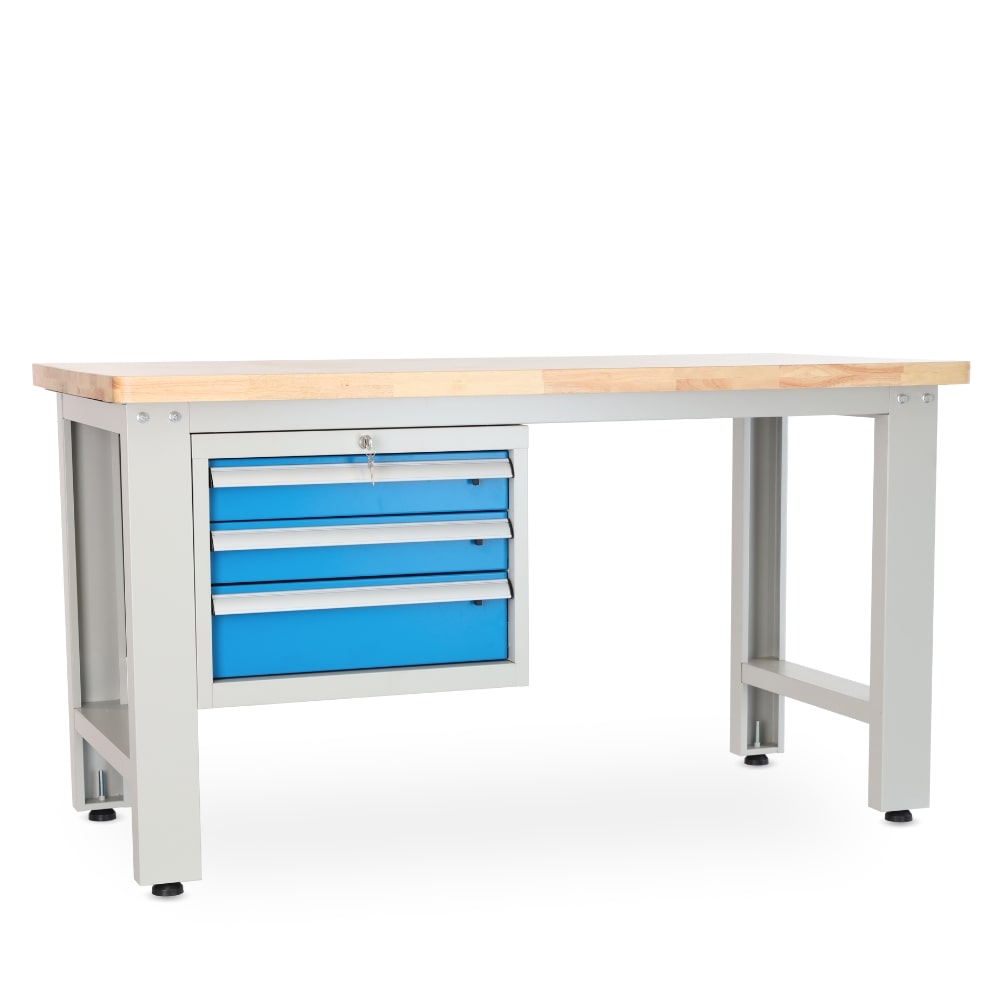 Rauman Dielenský stôl Solid OAK-30, 150 cm, závesný box, dub