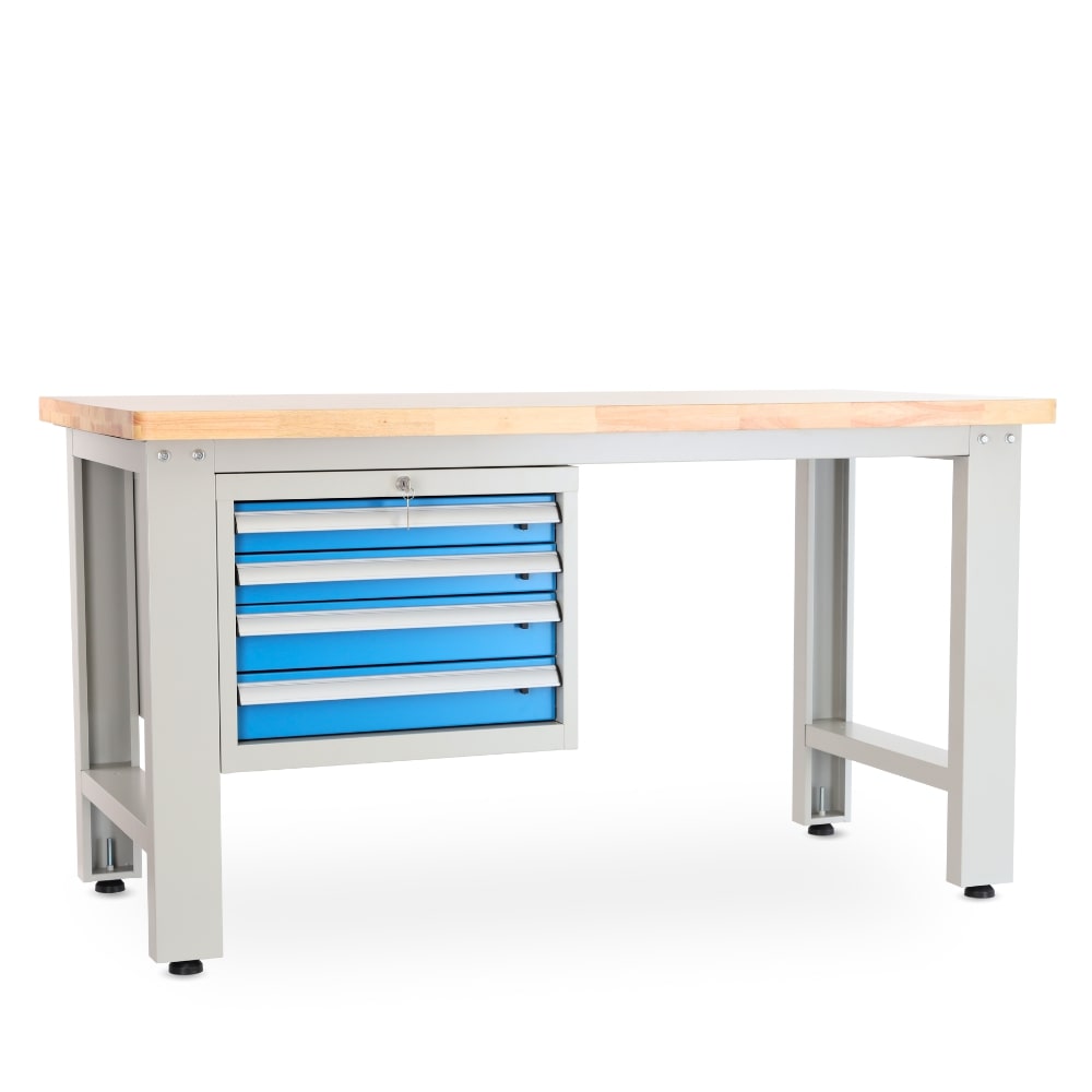 Rauman Dielenský stôl Solid OAK-40, 150 cm, závesný box, dub