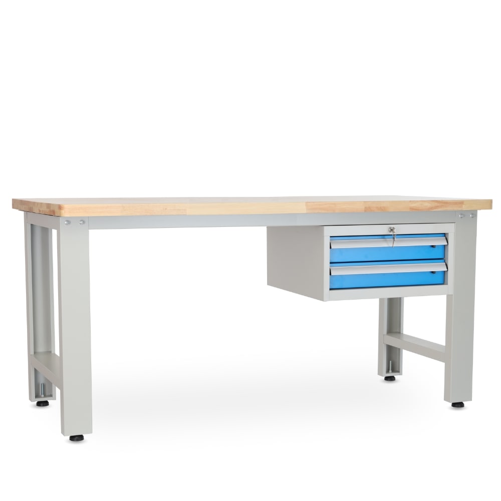 Rauman Dielenský stôl Solid OAK-02, 180 cm, závesný box, dub