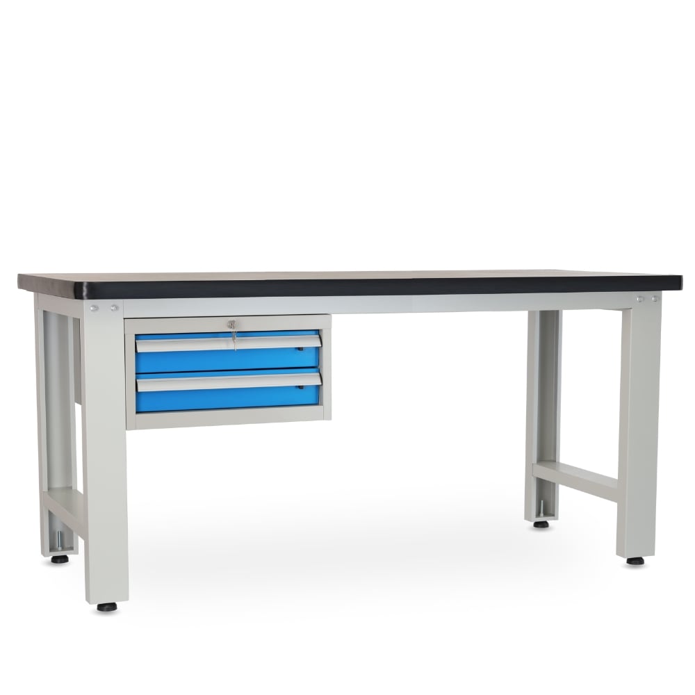 Rauman Dielenský stôl Solid MDF-20, 180 cm, závesný box, čierna