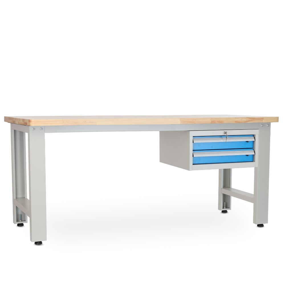 Rauman Dielenský stôl Solid OAK-02, 210 cm, závesný box, dub