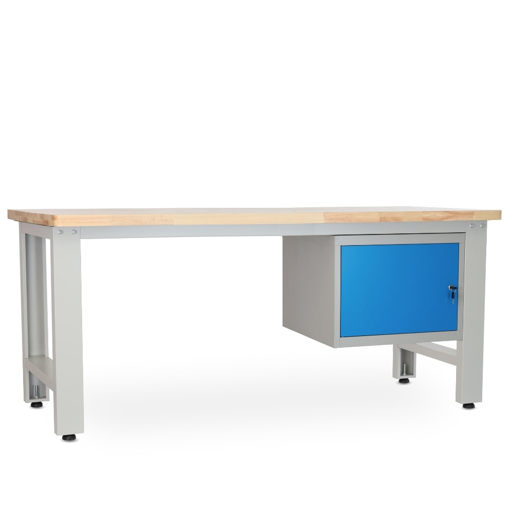Rauman Dielenský stôl Solid OAK-01, 210 cm, závesný box, dub
