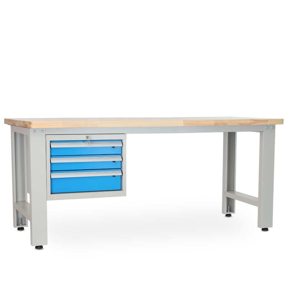 Rauman Dielenský stôl Solid OAK-30, 210 cm, závesný box, dub