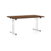 Skladací stôl 160 x 80 cm, dub silverjack