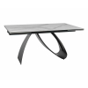 Jedálenský stôl Diuna, mramor / čierna