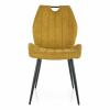 Jedálenská stolička Arco II, žltá
