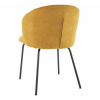 Jedálenská stolička Devra, žltá