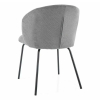 Jedálenská stolička Devra, sivá