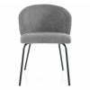 Jedálenská stolička Devra, sivá