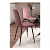 Jedálenská stolička Elen II, ružová