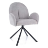 Jedálenská stolička Genia, sivá