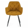Jedálenská stolička Cherry III, žltá