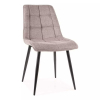 Jedálenská stolička Chic V, sivá